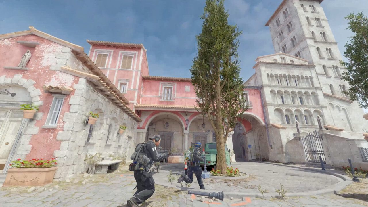 CS2 video settings menu showing Boost Player Contrast enabled and competitive graphics presets